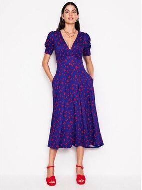 Boden Kristen Poppy Jersey Dress